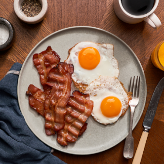 Simple Bacon Fried Eggs 2594 410x380