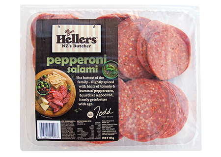 Hellers Salami Sliced Pepperoni