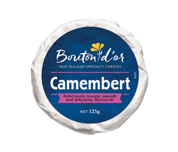 Bouton Dor WHITE Camembert 125g