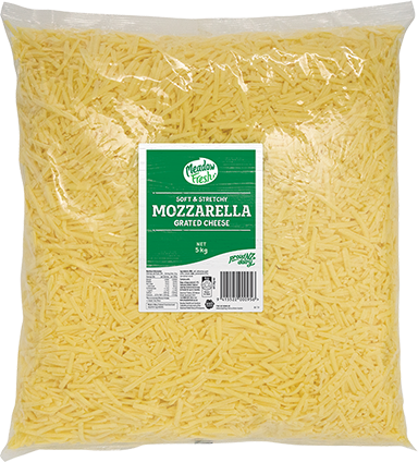 Meadow Fresh Grated Cheese MOZZARELLA 5kg