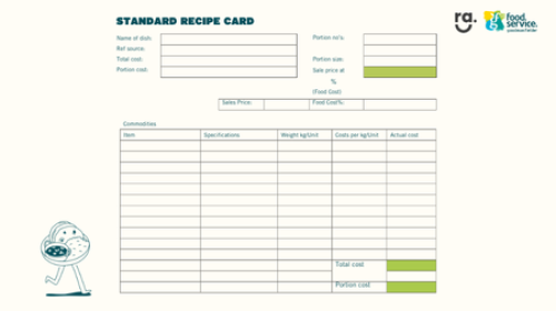 Recipe Card