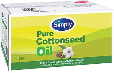 Simply Cottonseed Oil 1 x 20L