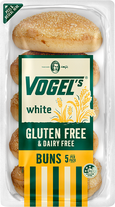 Vogels GLUTEN FREE BUNS WHITE