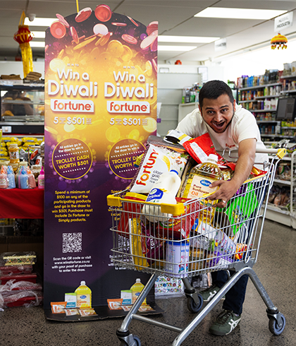 diwali trolley dash article