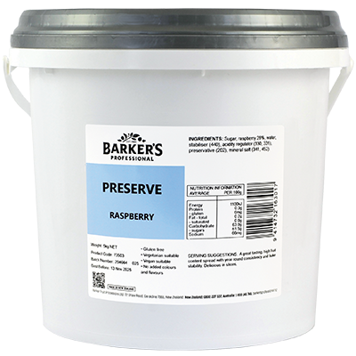 raspberry preserve 5kg 400x400pxl